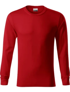 Resist LS triko unisex červená