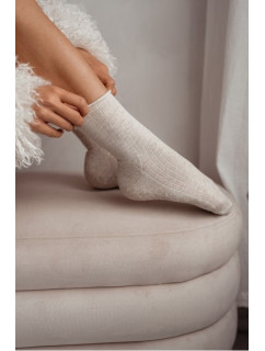 Dámské netlačící ponožky s froté na chodidle