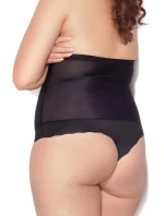 Dámská stahovací tanga Glam string black - MITEX
