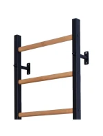 DŘEVĚNÝ KOVOVÝ GYMNASTICKÝ ŽEBŘÍK SE 4 DRŽADLY BENCHK 200B