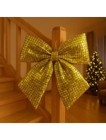 ZLATÝ DEKORATIVNÍ KOKODIL 39x50 cm MICA