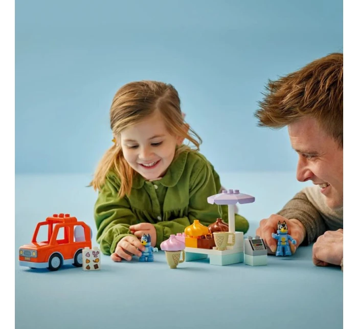 LEGO DUPLO Bluey 10458 Zmrzlinový výlet s Blueem
