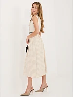 Sukienka MI SK model 22102521 beżowy - FPrice