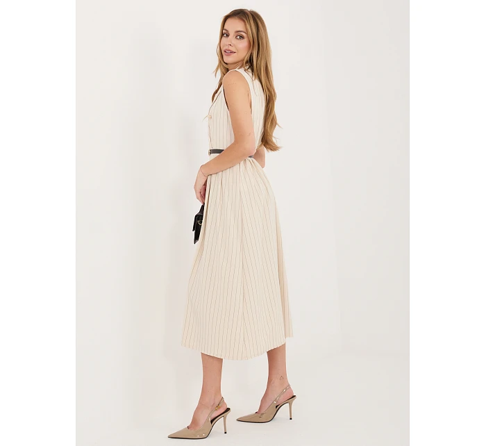 Sukienka MI SK model 22102521 beżowy - FPrice