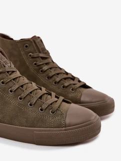 Pánské zateplené tenisky Big Star HI-POLY SYSTEM – khaki