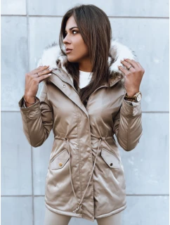 Dámská zimní bunda parka VIXEN béžová FashionStreet TY3873