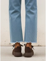 Dámské hnědé tenisky Dstreet model 21996196 - FashionStreet