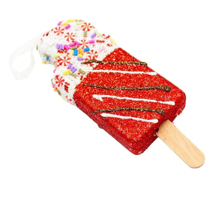 ZMRZLINOVÁ DEKORACE ZÁVĚSNÁ CETKA 3KS ČERVENÁ ZMRZLINOVÁ DEKORACE ZÁVĚSNÁ CETKA 3KS ČERVENÁ