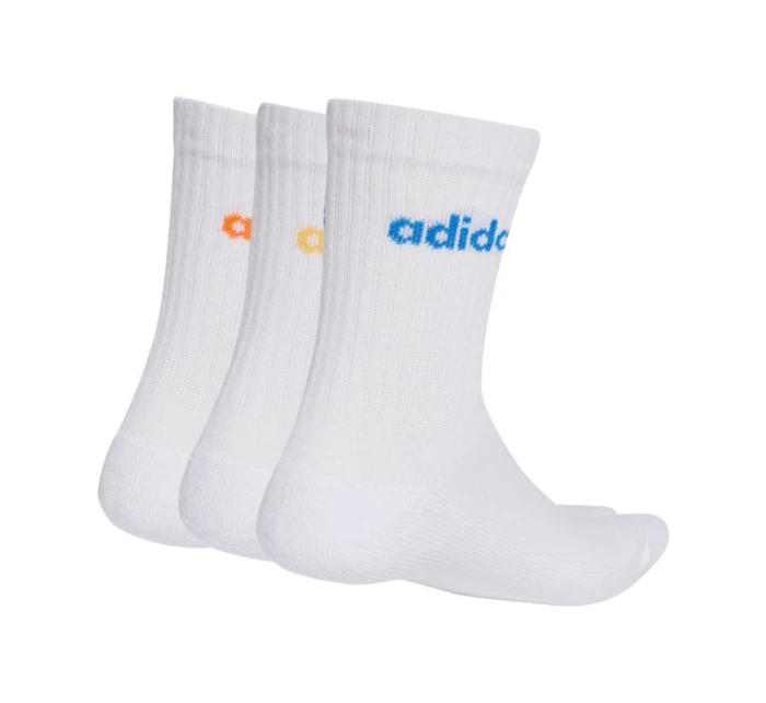 Ponožky Linear Crew Cushioned 3 páry bílé model 21892687 - ADIDAS