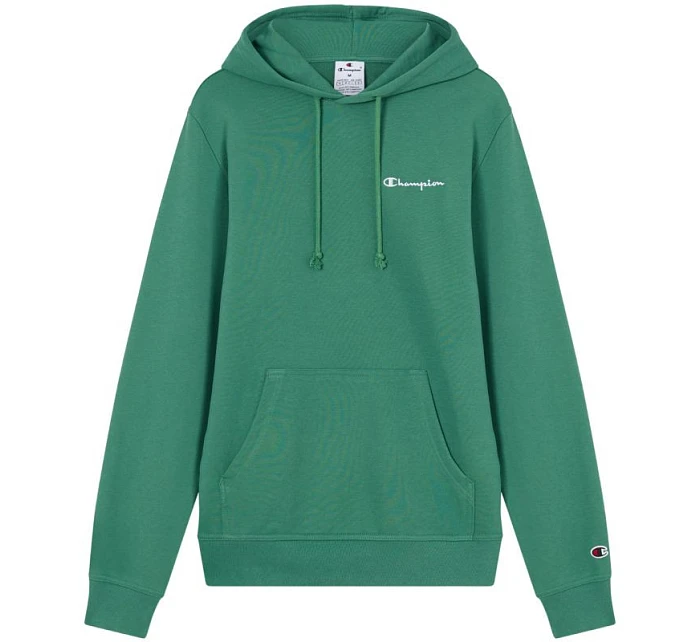 Pánská mikina Champion s kapucí zelená 221791 GS108 pánské