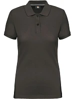275 Dámské pracovní piqué polo z těžké bavlny model 22424008 dark grey - WK 275 Dámské pracovní piqué polo z těžké bavlny model 22424008 dark grey - WK