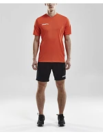 Squad Go Jersey Solid M Pánské sportovní tričko s výstřihem do V model 22468896 white - Craft Teamwear Squad Go Jersey Solid M Pánské sportovní tričko s výstřihem do V model 22468896 white - Craft Teamwear