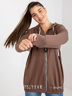 Mikina RV BL 8302.78 hnědá