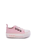 Dětské látkové tenisky BIG STAR KK374052 Růžová Dětské látkové tenisky BIG STAR KK374052 Růžová