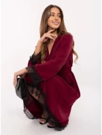 Dámské šaty model 21946795 bordó - FPrice