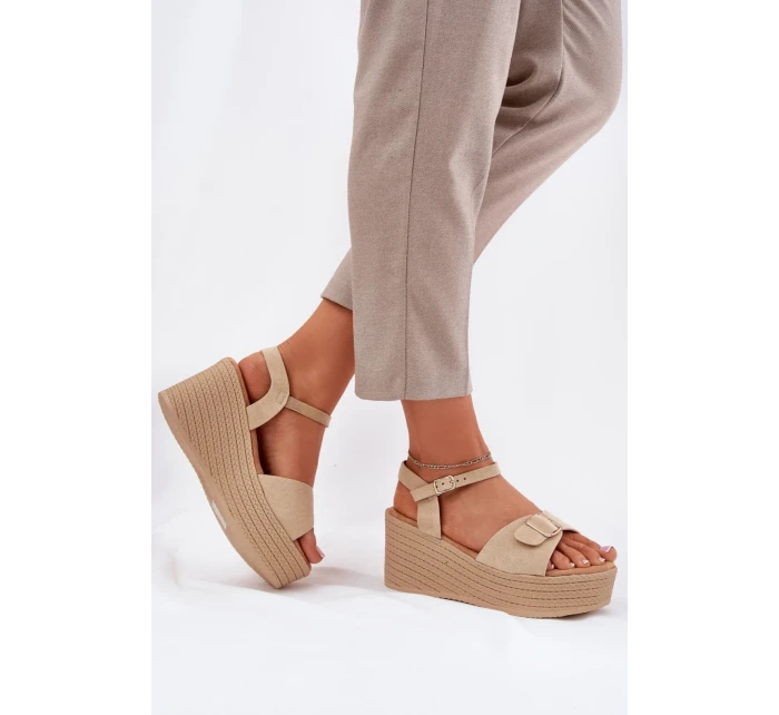 Bota na klínech model 213178 Step in style Bota na klínech model 213178 Step in style