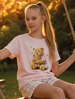 Pyžamo Cornette Young Girl 872/115 Hug Me kr/r 134-164