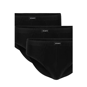 Pánské slipy 3 pack 006 black - Atlantic