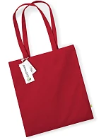 Westford Mill W 801 EarthAware™ taška z bio bavlny 50.0801 classic red Westford Mill W 801 EarthAware™ taška z bio bavlny 50.0801 classic red