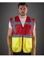 HVW HiVis síťovaná bezpečnostní vesta 79.W hi vis model 22502552 - Yoko HVW HiVis síťovaná bezpečnostní vesta 79.W hi vis model 22502552 - Yoko