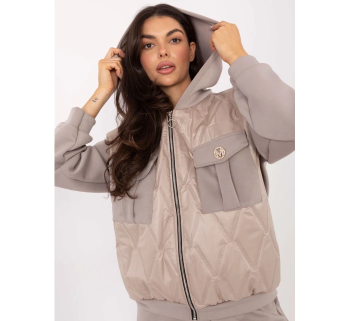 Komplet IT KMPL model 21747096 ciemny bezowy - FPrice Komplet IT KMPL model 21747096 ciemny bezowy - FPrice