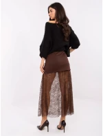 Sukně MI SD 3292.09P hnědá Sukně MI SD 3292.09P hnědá