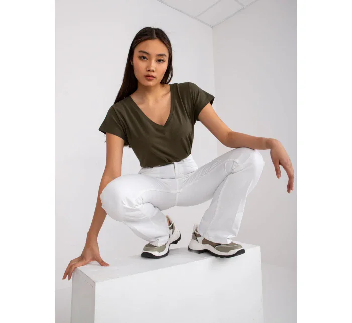 Tričko RV TS 4832.40P khaki