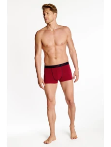 Boxerky Option 38286-MLC Oranžová a tmavě modrá Sada 2 kusů - Henderson