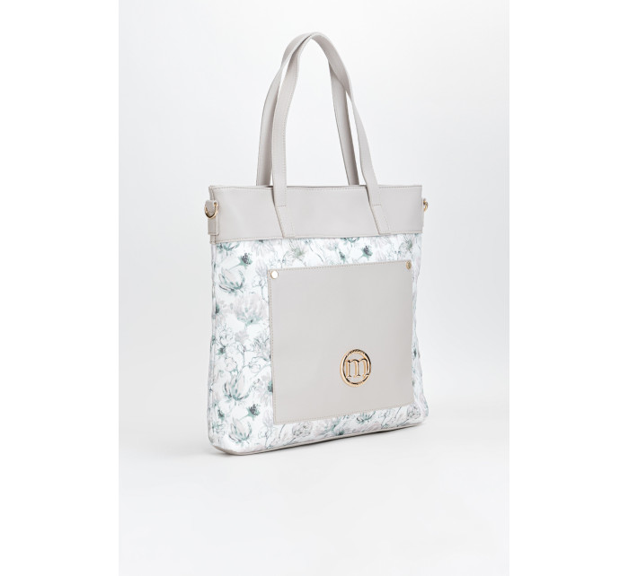 Monnari Bags Dámská kabelka s květinovým motivem Multi Beige