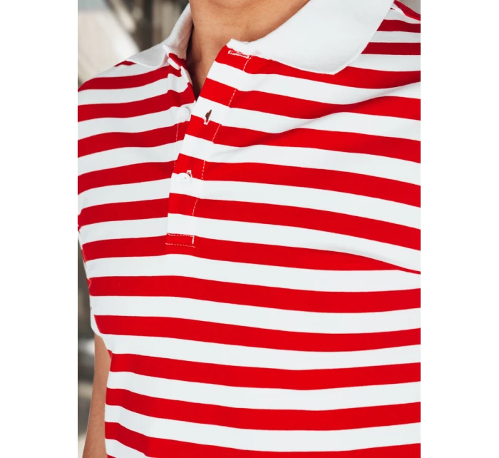 Pánská pruhovaná polokošile bílá model 21987924 - Dstreet