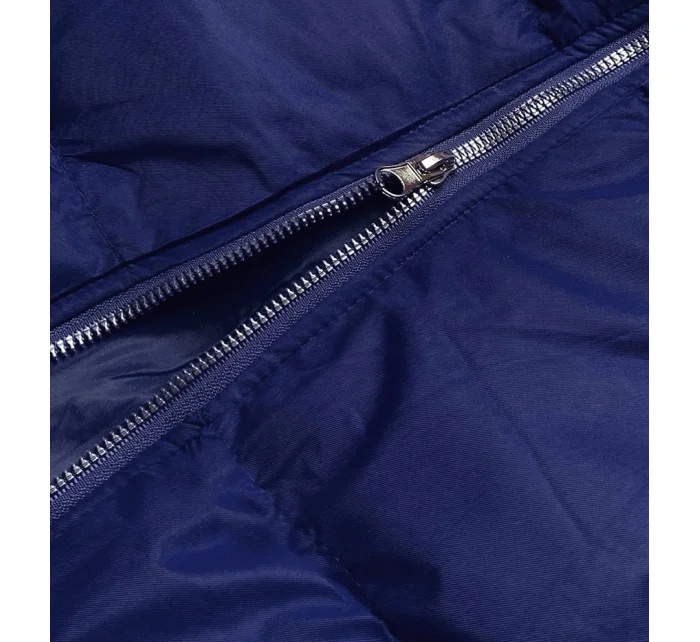 KURTKA ZIMOWA DAMSKA Z KAPTUREM GRANATOWA model 21244806 - J.STYLE KURTKA ZIMOWA DAMSKA Z KAPTUREM GRANATOWA model 21244806 - J.STYLE