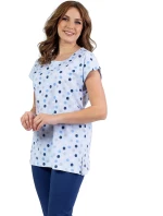 Dámské pyžamo 690 blue - REGINA