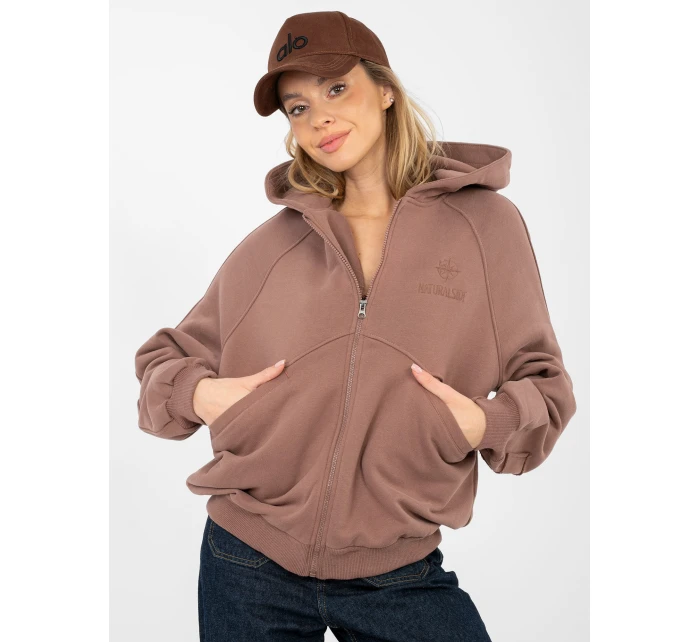 Mikina NS BL NS2566.15 hnědá Mikina NS BL NS2566.15 hnědá