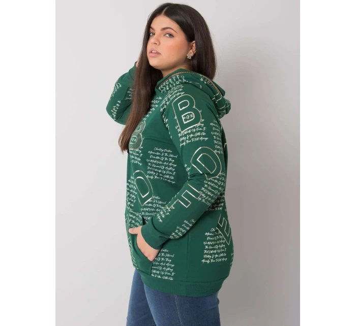 Halenka RV BL model 16738172 tmavě zelená - FPrice Halenka RV BL model 16738172 tmavě zelená - FPrice