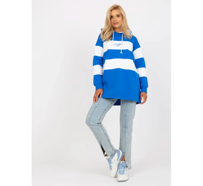 Mikina RV BL 8074.98 bílá a modrá