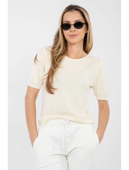 Svetr s krátkým rukávem  model 223991 Factory Price