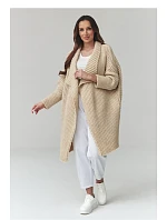 Svetr na zapínání model 226881 Makadamia Svetr na zapínání model 226881 Makadamia