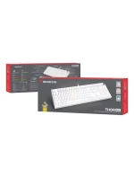 GENESIS THOR 404 Univerzální USB QWERTY klávesnice česky Bílá