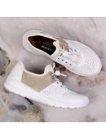 Pohodlná polobotka W model 22033528 bílá - Rieker