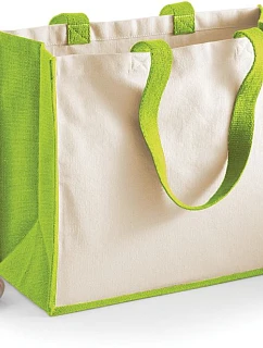 W 422 Jutová nákupní taška "Classic" model 22518490 apple green - Westford Mill