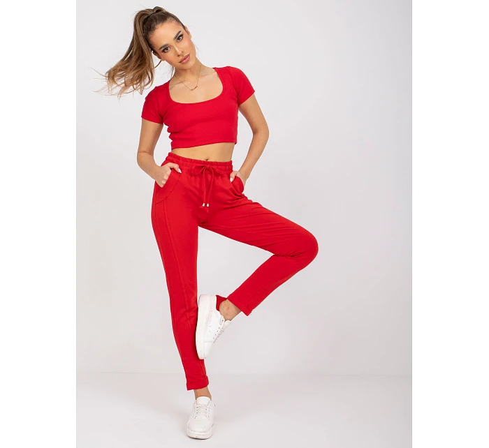 Tepláky RV DR 3589.08X červená