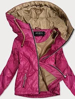 Růžová lehká dámská bunda (BH2004)