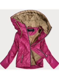 Růžová lehká dámská bunda model 16147626 - BH FOREVER