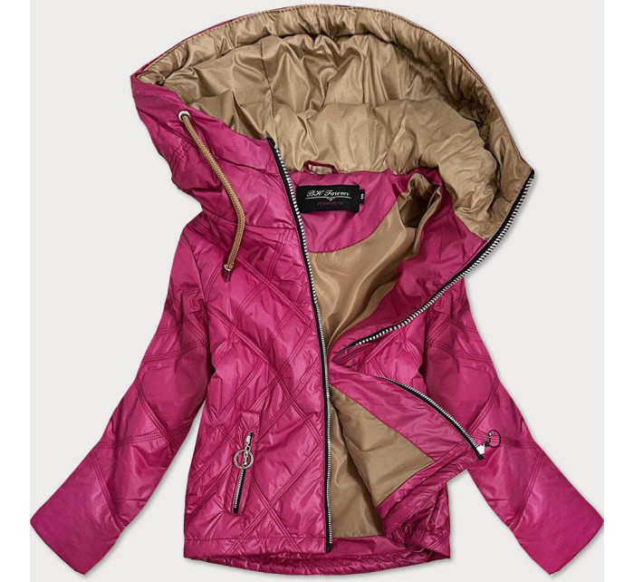 Růžová lehká dámská bunda (BH2004)