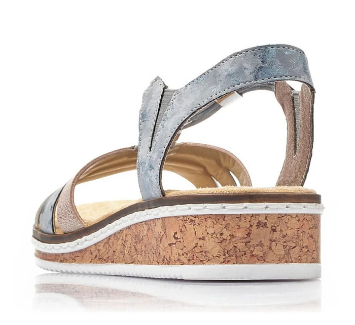 Pohodlné sandály W model 22050656 - Rieker Pohodlné sandály W model 22050656 - Rieker