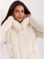 Kamizelka AT KZ model 21300792 ecru - FPrice