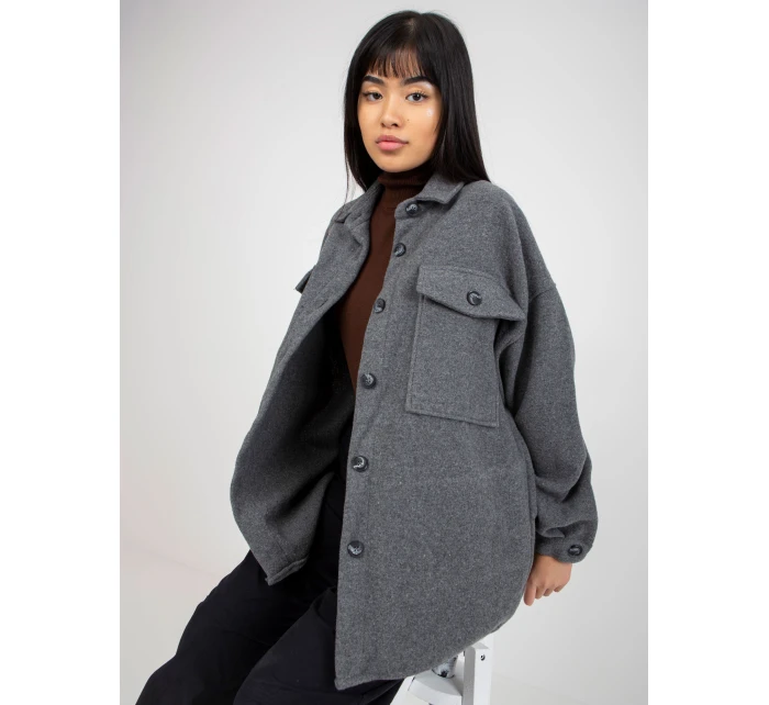 Košile KS tmavě šedá model 17843532 - FPrice