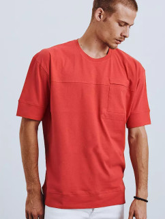 Červené pánské tričko Dstreet RX4632