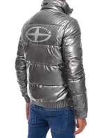 Pánská zimní bunda tmavě šedá FashionStreet TX3860