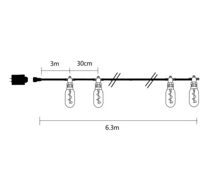LIGHT GIRLANDA 12 model 21831161